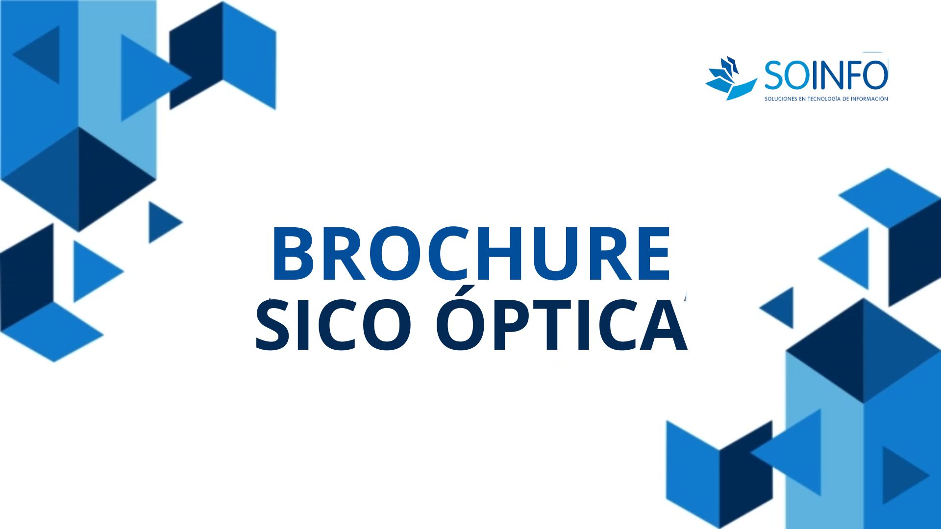 Brochure Sico Óptica